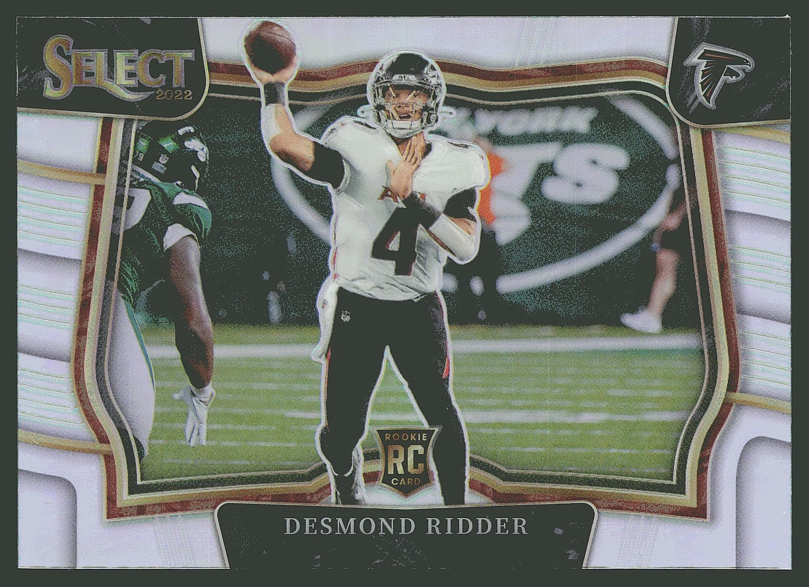 2022 Panini Select #473 Desmond Ridder Silver Prizm RC