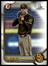 2022 Bowman Draft #BD-4 Adam Mazur