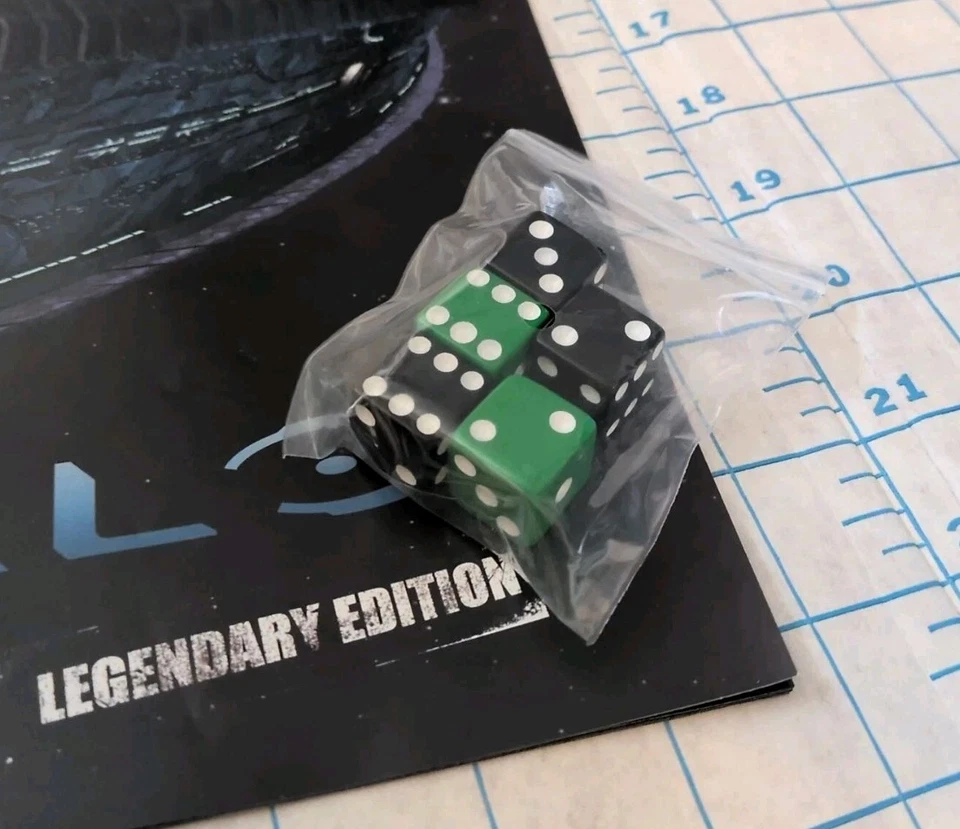 New 2012 RISK Halo Legendary Edition Board Game Manual And Unused Dice ONLY - Image 2 of 3