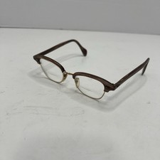 Vintage 1960  s Women  s AMERICAN OPTICAL 1/10 12K GF Eyeglasses cracked lense 