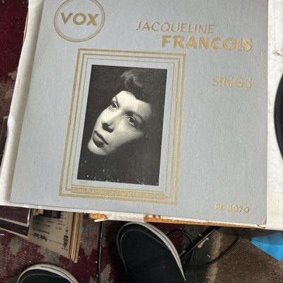 JACQUELINE FRANCOIS SINGS 10 inch LP  Vox Records 1950