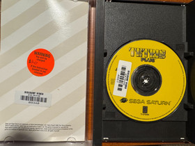 Tetris Plus (Sega Saturn, 1996) Complete & Tested - Good Hinges!