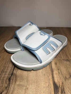 Vtg 90s Y2K Etnies Women Skater Flip-Flop Sandals Slides Slip On Shoe Size 8