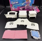 Vintage Barbie Dream Furniture #7403 Chair Lounger & End Table Unused 1983