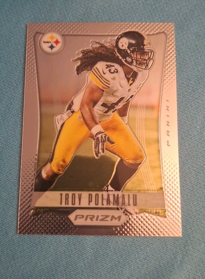 2012 Panini Prizm Troy Polamalu #155 "Steelers"