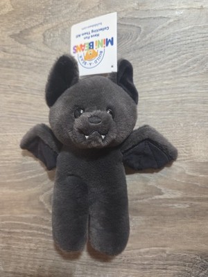Build A Bear Mini Beans Bat Halloween Plush NWT 