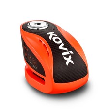 Kovix Overloard KNX6 6mmPin Alarm Mini Disc Lock Motorcycle Security-Orange120dB