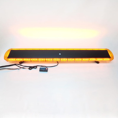 63'' Amber LED Warning Light Bar with 26 Flash Patterns for Trucks & Vehicles