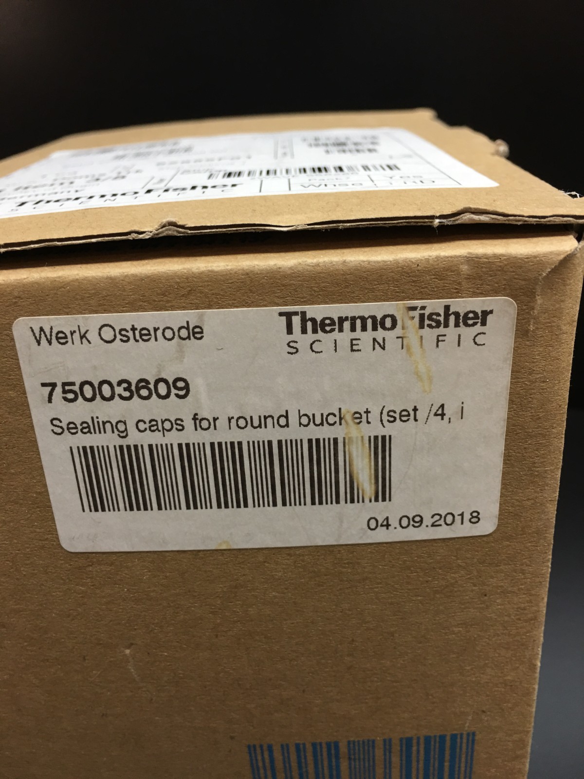 Thermo Scientific REF 75003609 Bucket Lid TX-750 4 x 750mL Swing Rotor 4 Lids