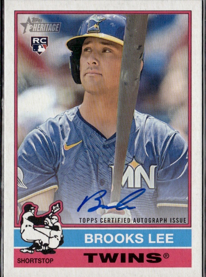 2025 Topps Heritage - Real One Autographs Brooks Lee