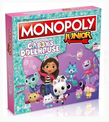 Brettspiele - Monopoly JUNIOR: GABBY UND DAS MAGISCHE HAUS