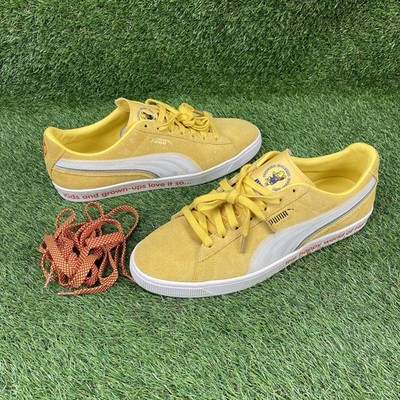 PUMA SUEDE TRIPLEX HARIBO GUMMY BEAR GOLDBEAR MIMOSA YELLOW 382560 01 Size 14