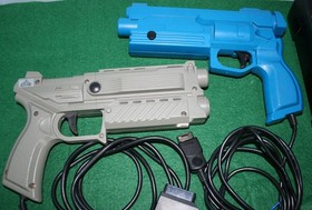 Sega Saturn Bundle: Console, controllers, light guns, House of the Dead + more