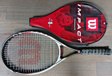 WILSON IMPACT TITANIUM TECH OVERSIZE TENNIS RACQUET 105 HEAD SIZE 4 3/8" GRIP