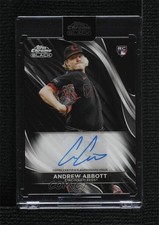 2024 Topps Chrome Black Auto Andrew Abbott #CBA-AA Auto 7qo