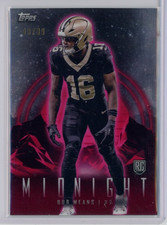 2024 Topps Midnight Twilight 48/99 #69 Bub Means RC - New Orleans Saints - MINT