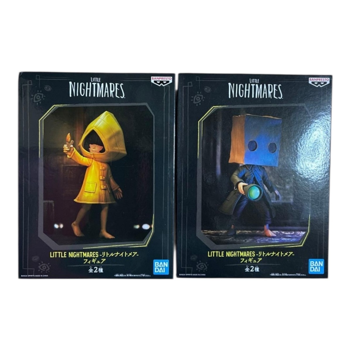 リトルナイトメア-モニタートップフィギュア SIX ALONE MONO LOW 2set LITTLE NIGHTMARES Monitor Top Figure Alone Mono Low Set New