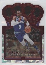 2021-22 Panini Crown Royale Red Crystal 46/49 Russell Westbrook #42 0q0b