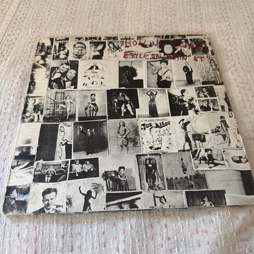 The Rolling Stones : Exile On Main St.  Double LP First Press COC 2-2900 1972