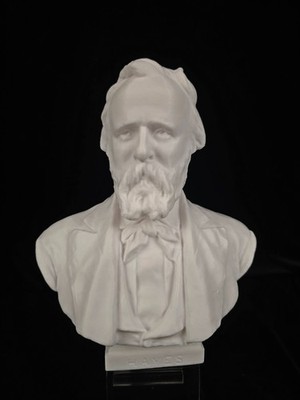 RUTHERFORD B. HAYES BUST high-fidelity reproduction Olin Warner 1876 smithsonian