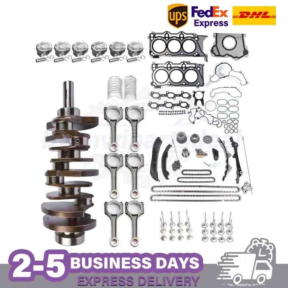 Rebuild Overhaul Kit for Maserati Ghibli Levante Quattroporte 3.0L TT V6 Engine