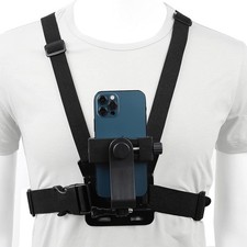 Mobile Phone Chest Mount Harness Strap POV Camera