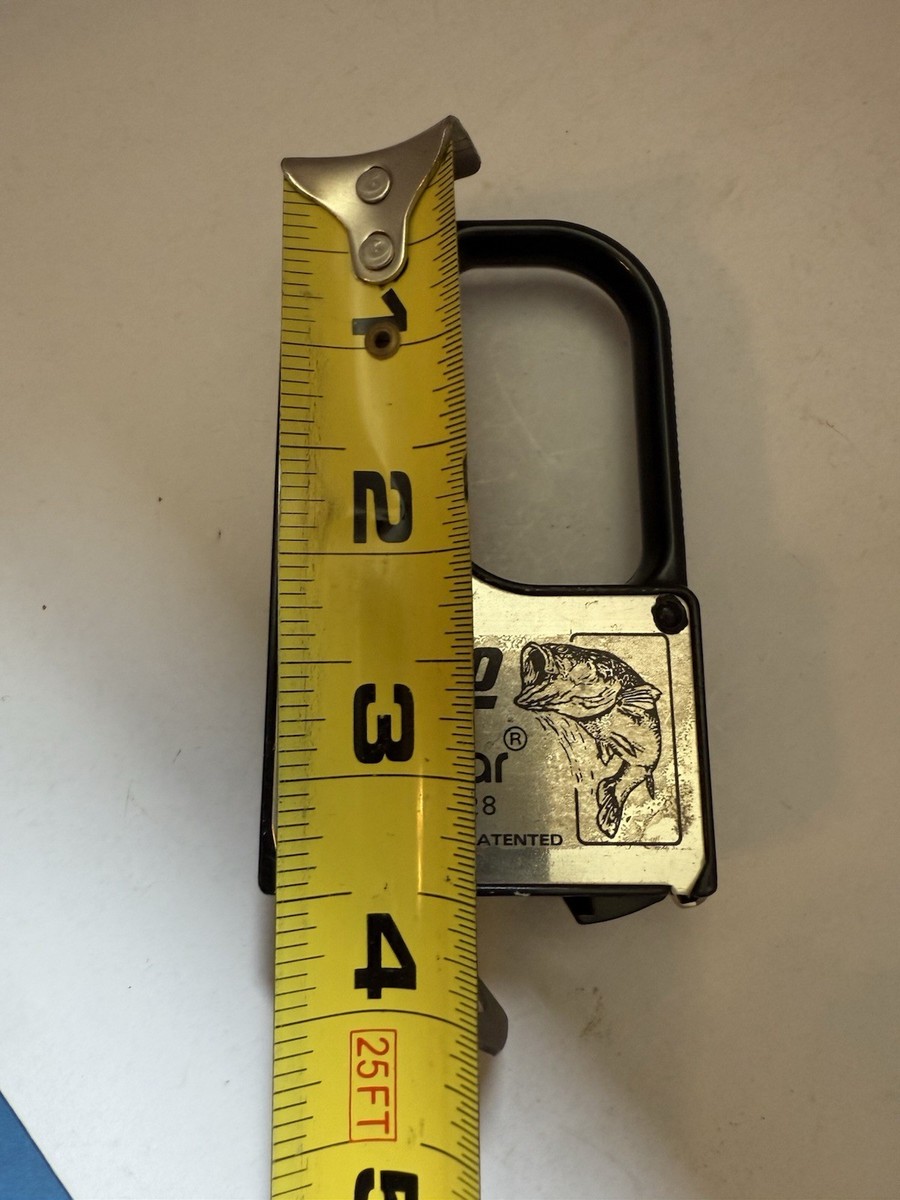 Vtg Zebco Model 228 Fisherman's De-Liar Tape Measure Fish Scale