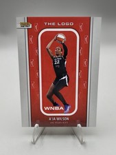 2025 Panini Instant WNBA A'ja Wilson THE LOGO 1/1447 SP Las Vegas Aces #LOGO-2