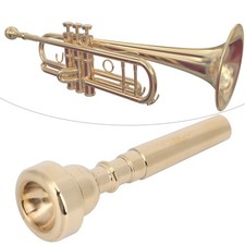 Professional 3C Brass Trumpet Mouthpiece For Clear Sweet Voice Music LVAI XKMN