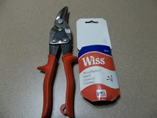 NEW  Wiss 9-1/4" Metalmaster Offset Straight and Left Cut Aviation Snips M1R