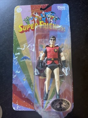McFarlane Toys DC Retro Super Friends Evil Robin Platinum Edition 6'' Figure New