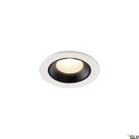 Einbauleuchten Led 1X7W 700LM IP20/IP44 3000K Weiß Schwarz Modern
