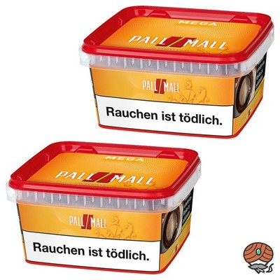Pall Mall Allround Volumentabak / Tabak Mega Box 2x 145g