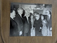 Ted Kennedy & Other Guests  In Beverly Hills Amazing 1987 Type 1 Photo