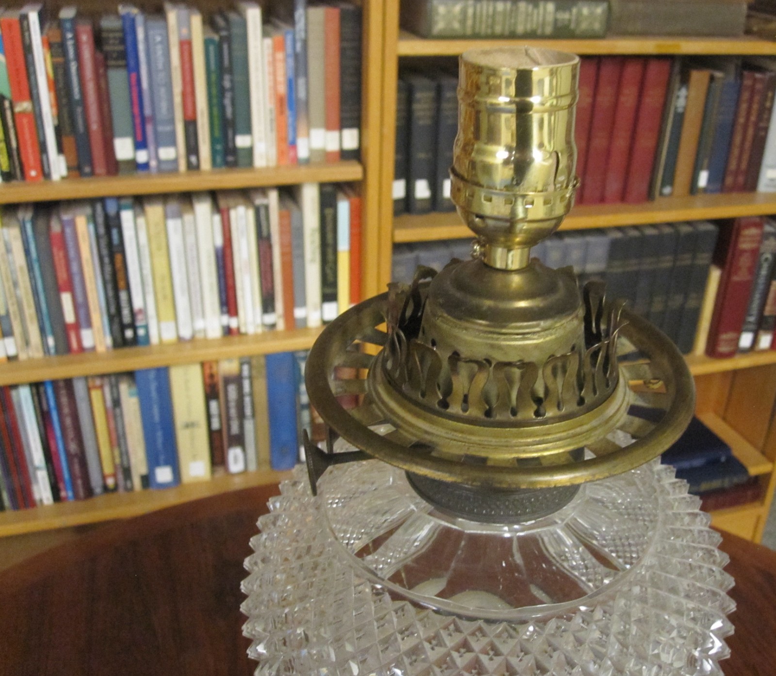 Victorian Banquet Lamp  ca. 1880  Pairpoint Mfg Co. New Bedford, MA - Excellent!