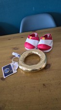 Build A Bear Sonic The Hedgehog Schuhe & Goldring gebraucht 