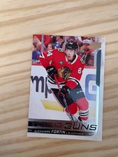 2018-19 Upper Deck #490 Alexandre Fortin YG RC - Chicago Blackhawks