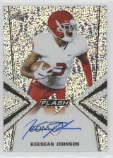 2019 Leaf Flash Keesean Johnson #BA-KSJ Auto 4nl