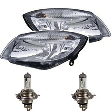 Scheinwerfer Set für Skoda Fabia II 2 Typ 5J Bj. 07-10 3 4 5-Türig H4 56748333