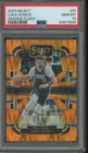 2023-24 Panini Select LUKA DONCIC #51 Orange Flash Prizm Dallas PSA 10 JA334