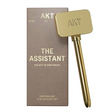 AKT The Assistant Metal Tube Squeezer, Plastic-Free Key 1 Count Pack of 1