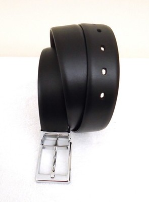 Perry Ellis Men's Size 36/90 Reversible Black/Brown Bonded Leather Belt