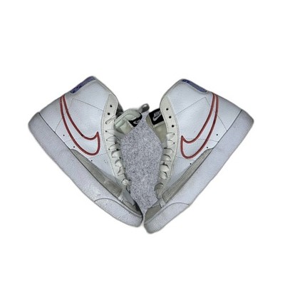 Nike Blazer Mid '77 SE 'White Magic Ember' DJ0265-100 Skate Shoes Size 4Y