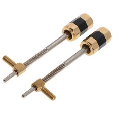 2 Pcs Metal Professional Violin Accessories String Instrument Bow Screw