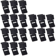 Set of 3 Reptile Tank Security Clips Glass Box Buckle Aquarium Locking