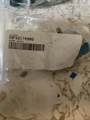 EBF62174906 EBF62174901 LG Range Infinite Switch NEW OEM