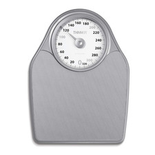 Thinner by Conair Bathroom Scale for Body Weight, Extra-Large Analog Scale Measu