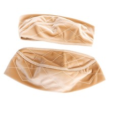 Beige 2pcs Wig Grip Band Non Slip No Glue Needed Hairline Protection Adjusta BT0