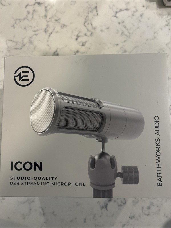 Earthworks ICON Studio-Quality USB Streaming Microphone