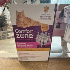 Comfort Zone Calming Diffuser Refill Value Pack for Cats Kittens
